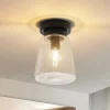 Lindby Carmalin loftslampe i glas