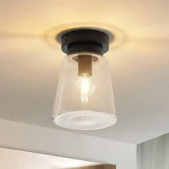 Lindby Carmalin loftslampe i glas