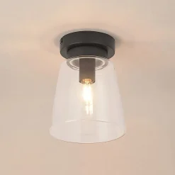 Lindby Carmalin loftslampe i glas