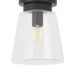 Lindby Carmalin loftslampe i glas