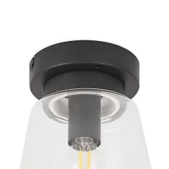 Lindby Carmalin loftslampe i glas