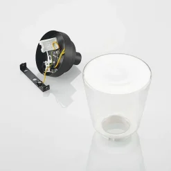 Lindby Carmalin loftslampe i glas