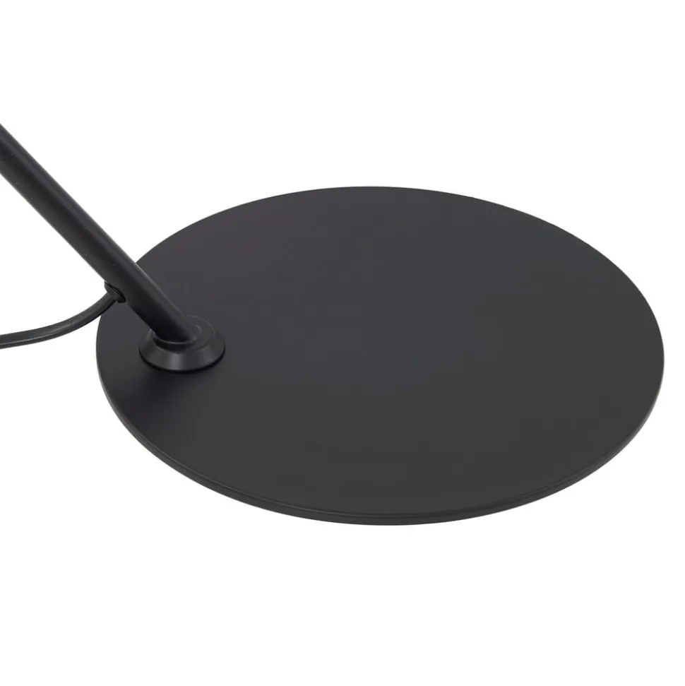 Lindby Corali bordlampe, sort, metal, højde 64 cm