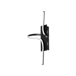 Lindby Divola LED-væglampe, stepdim, sort