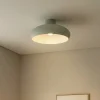 Lindby Elover loftlampe, lysegrøn, Ø 45 cm, jern