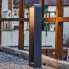 Lindby Emima LED-gadelampe, 80 cm, antracit, aluminium
