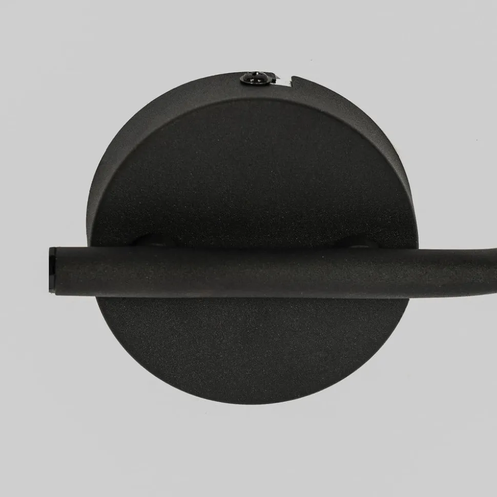 Lindby Eudoria loftlampe, 3 lyskilder, sort/guld