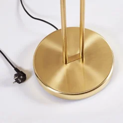 Lindby Felicia uplight med læselampe, messing