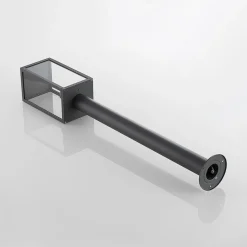 Lindby Filimon vejlampe, 80 cm, antracit, IP44, E27