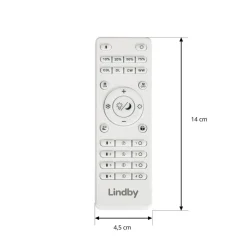 Lindby fjernbetjening Lumaro, hvid, længde 14 cm