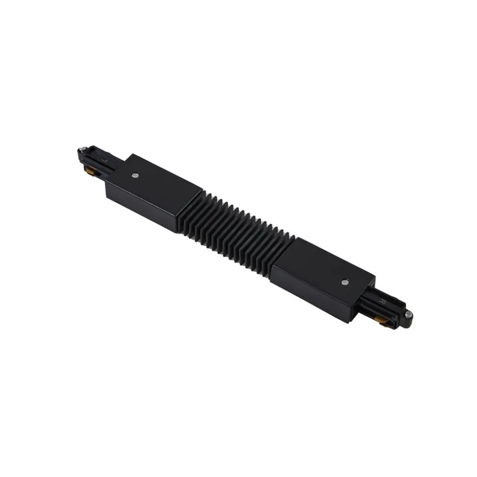 Lindby Flex-stik Linaro, sort, 1-faset system