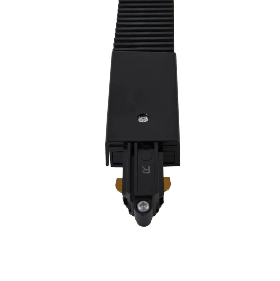 Lindby Flex-stik Linaro, sort, 1-faset system