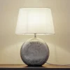 Lindby Florentino bordlampe, 49 cm, keramik, tekstil