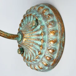Lindby gallerilampe Beno, 25 cm, metal, E14 grøn spænding