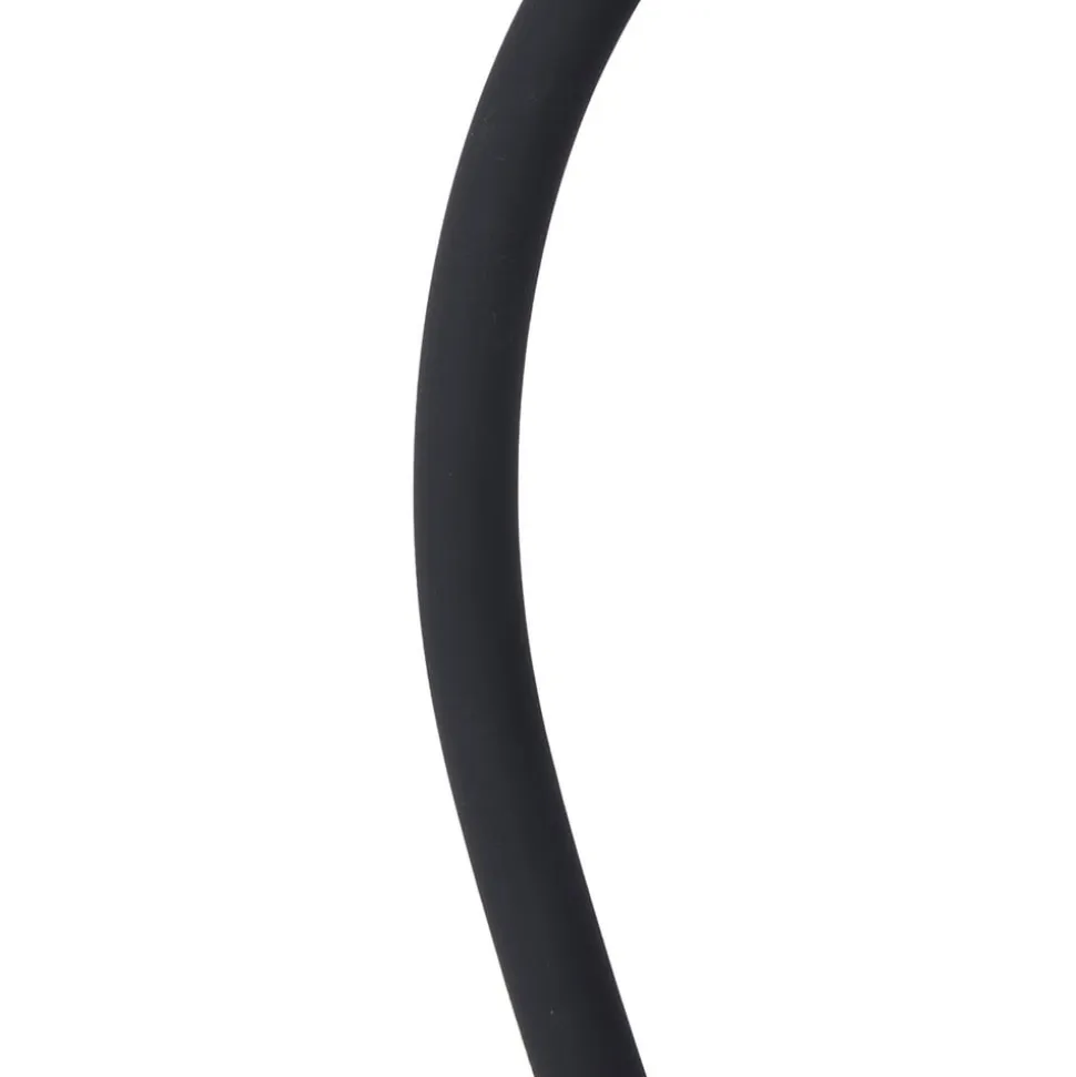 Lindby genopladelig klemmelampe Maori, sort, metal, CCT