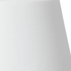 Lindby genopladelig LED-bordlampe Janea CUBE, hvid, metal