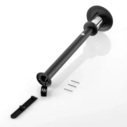 Lindby Gregory LED-vejlampe, 76 cm, sensor, mørkegrå, IP44