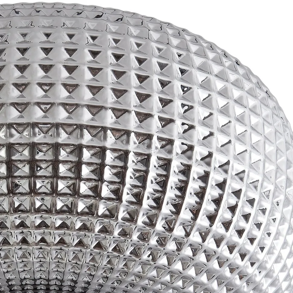 Lindby gulvlampe Aliette, sort/grå, glas, læselampe