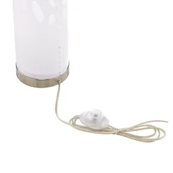 Lindby gulvlampe Alisea, 104 cm, hvid, GU10