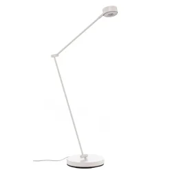 Lindby gulvlampe Jyla, hvid, 4000K, GX53, jern