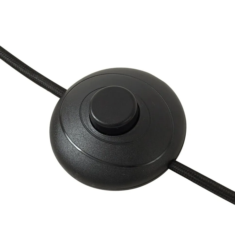Lindby Gulvlampe Lelia, rav, glas, metal, 150 cm