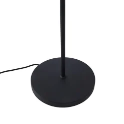 Lindby gulvlampe Ovelia, orange/sort, metal, E27