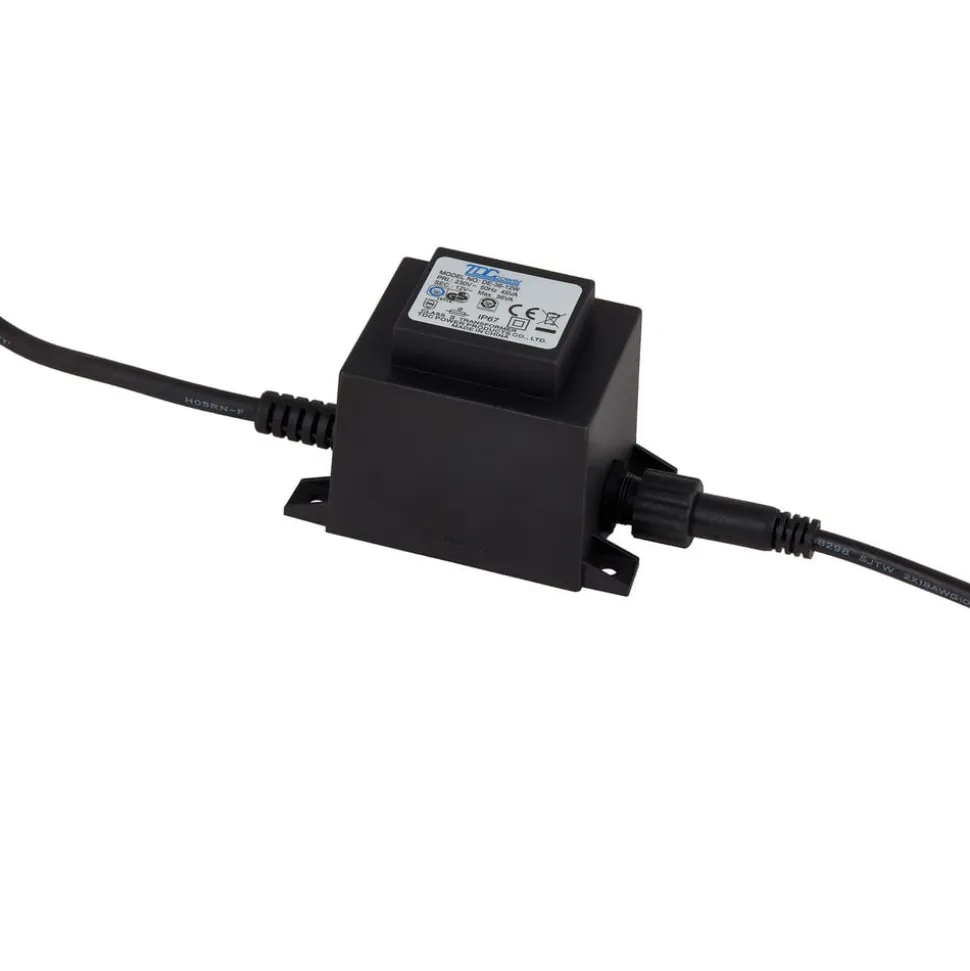 Lindby Heath LED-lampe med jordspyd, 4 stk, sort