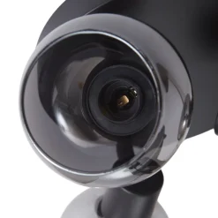 Lindby Hedvig loftlampe, rund, sort, 3 lyskilder.