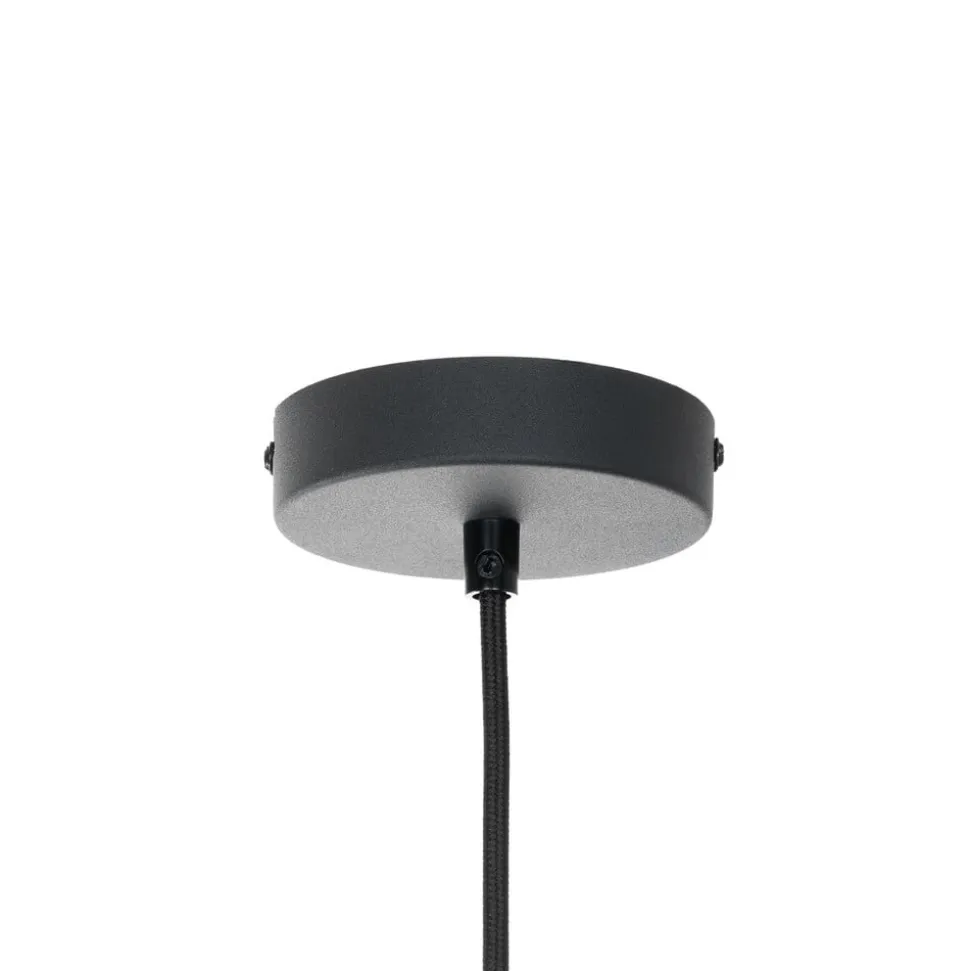Lindby hængelampe Dabila, bambus, Ø 45 cm, E27