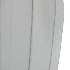 Lindby hængelampe Helin, hvid, Ø 35 cm, stof