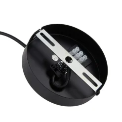 Lindby hængelampe Jarl, blå, metal, Ø 35 cm, G9