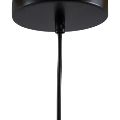Lindby hængelampe Jarl, blå, metal, Ø 35 cm, G9