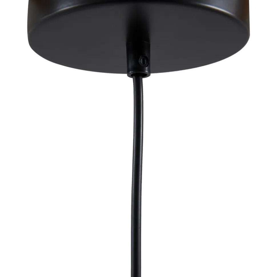 Lindby hængelampe Jarl, blå, metal, Ø 35 cm, G9