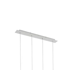 Lindby hængelampe Joffrey, 76 cm, hvid, 4 lyskilder, GU10