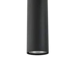 Lindby hængelampe Joffrey, Ø 24 cm, sort, 3 lyskilder, GU10