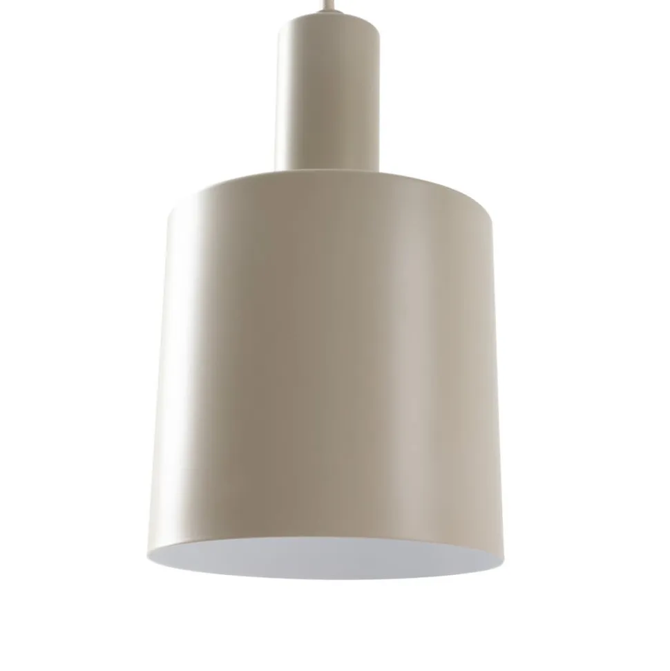 Lindby hængelampe Ovelia, beige, 3 lyskilder, metal, E27