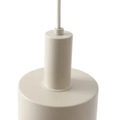 Lindby hængelampe Ovelia, beige, 3 lyskilder, metal, E27