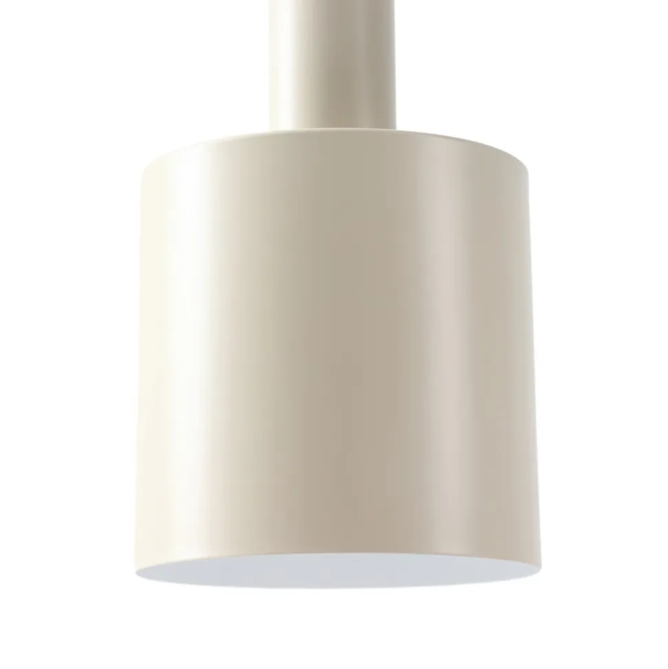 Lindby hængelampe Ovelia, brun/kaffe/beige, 3 lyskilder, E27