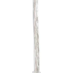 Lindby hængelampe Piatra, Ø25cm, 3 lyskilder, cognac/messing, glas