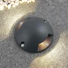 Lindby Huban gulv-spotlight med LED, 2 lyskilder
