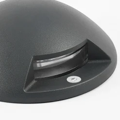 Lindby Huban gulv-spotlight med LED, 2 lyskilder