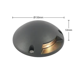 Lindby Huban LED nedgravningsspot, 1 lyskilde