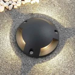 Lindby Huban LED nedgravningsspot, 3 lyskilder