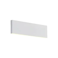 Lindby Ignazia LED-væglampe, 28 cm, hvid, metal, op/ned