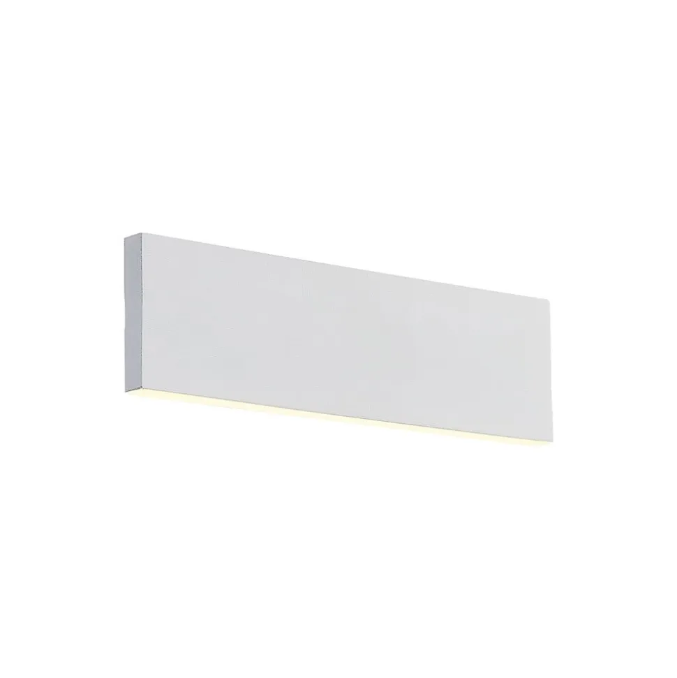 Lindby Ignazia LED-væglampe, 28 cm, hvid, metal, op/ned
