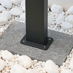 Lindby Ilvita LED-vejlampe, 60 cm, antracit, metal, IP54
