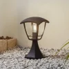 Lindby Isidoro sokkellampe, sort, højde 28 cm, plast