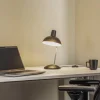 Lindby Jamelia bordlampe, stål, sort