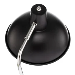 Lindby Jamelia bordlampe, stål, sort