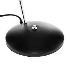 Lindby Jamelia bordlampe, stål, sort